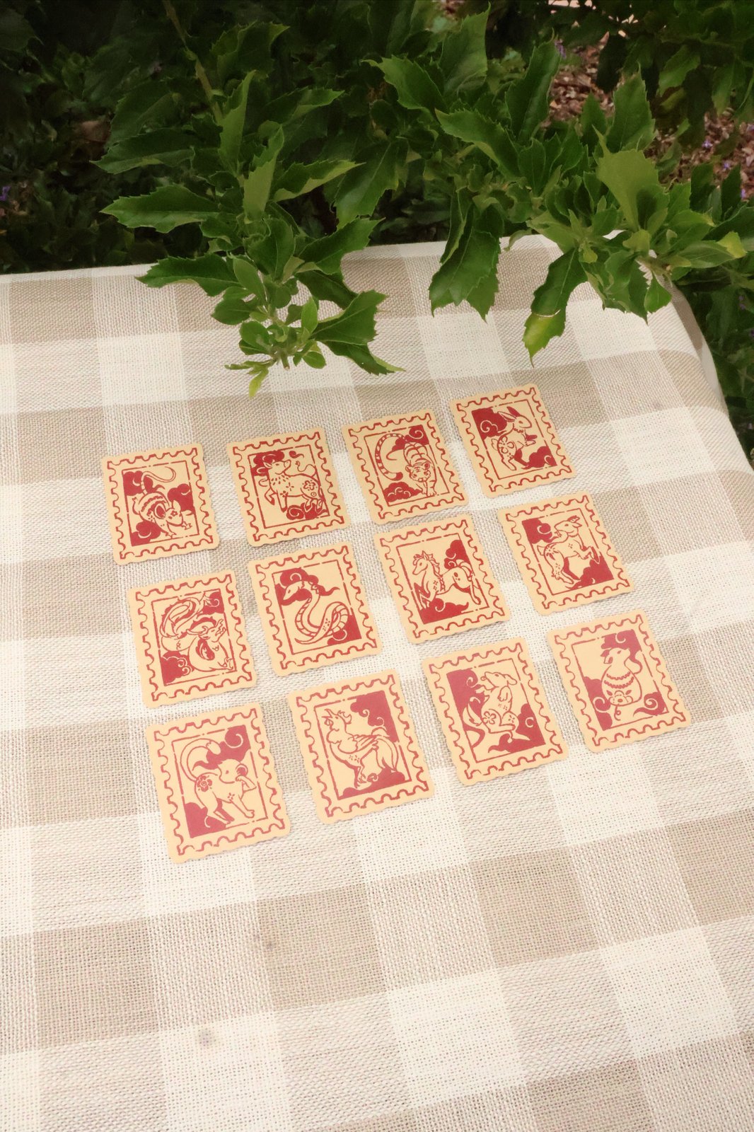 Chinese Zodiac Stamp Stickers