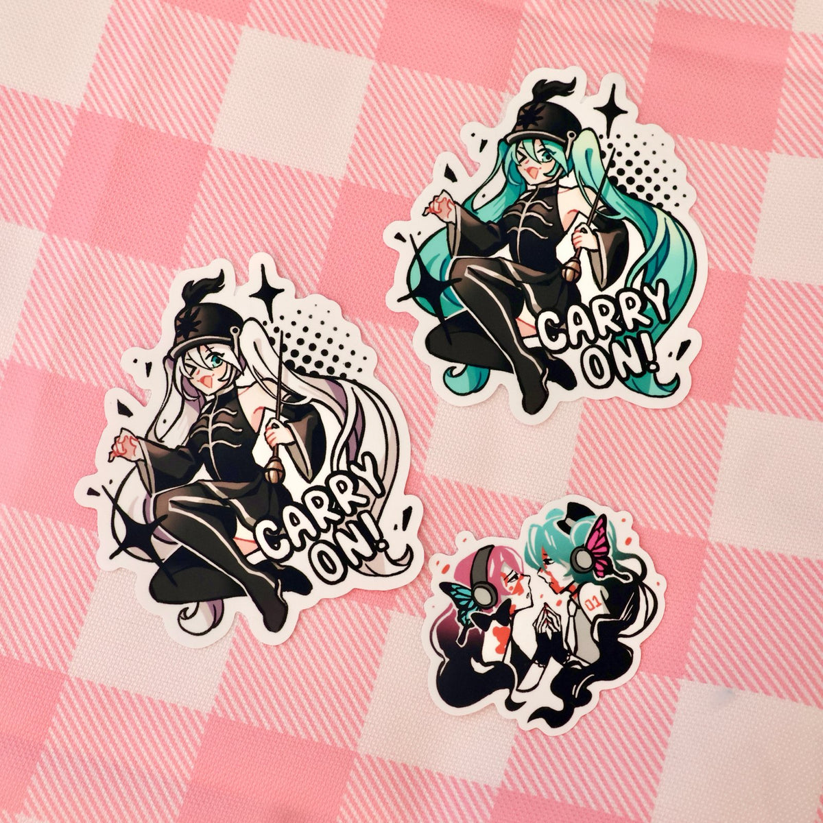 [EMO] MCR Miku Stickers
