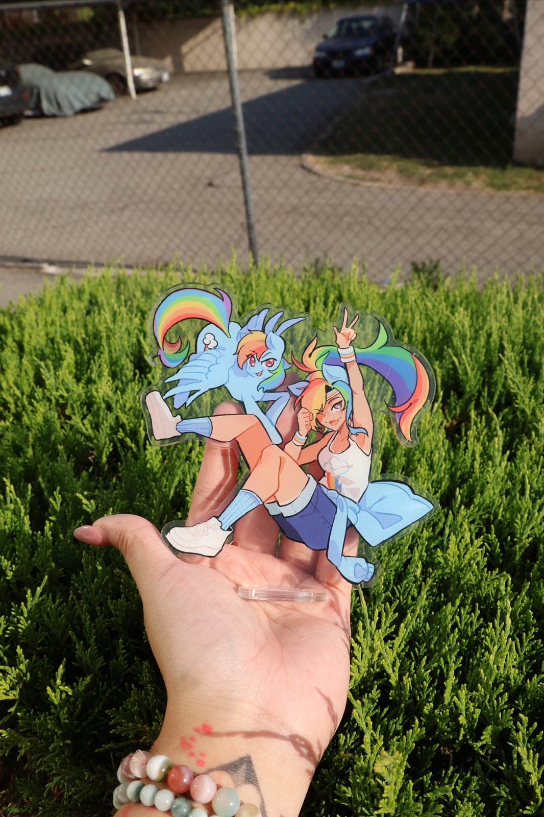 [MLP] Rainbow Dash Acrylic Standee