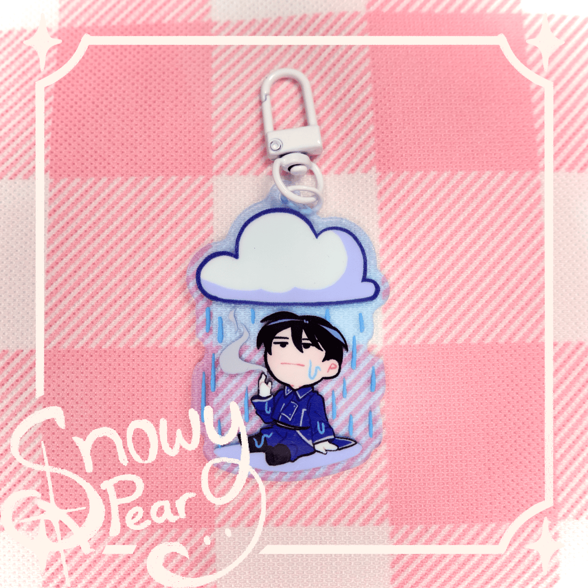 [FMA] Roy Mustang Acrylic Keychain