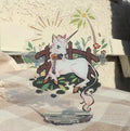 [Original] Unicorn Tapestry Standee